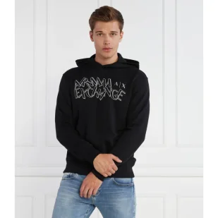 Armani Exchange Bluza | Regular Fit - Bluzy męskie - miniaturka - grafika 1