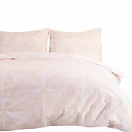 Pościel - Pościel flanelowa ciepła gruba 160x200 31506-1 liście - miniaturka - grafika 1