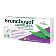 Przeziębienie i grypa - BRONCHOSOL Maxipuren 200 mg, 30 kaps. - >>>  <<< - miniaturka - grafika 1