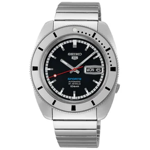 Zegarek Zegarek Męski Seiko SRPL05K1 srebrny - Zegarki męskie - miniaturka - grafika 1