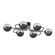 Lampy sufitowe - Emibig BRENDI 6A BL GRAFIT 832/6A lampa sufitowa 6x40W/E14 IP20 832/6A - miniaturka - grafika 1