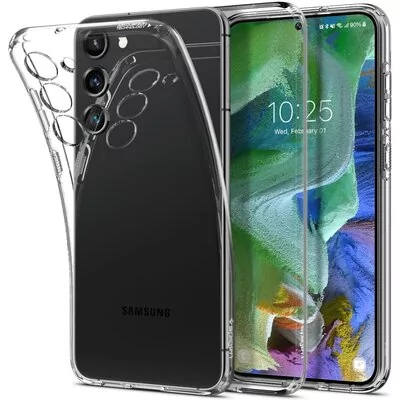Spigen Etui Liquid Crystal do Samsung Galaxy S23+ Przezroczysty