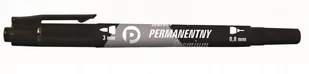 Tetis Marker permanentny TETIS końcówka okrągła - czarny AB104TET - Cienkopisy - miniaturka - grafika 1
