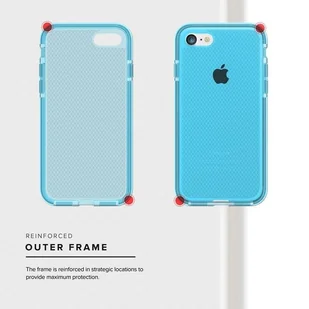 Zizo Pulse Etui iPhone 8 / 7 (niebieski/srebrny) - Etui i futerały do telefonów - miniaturka - grafika 3