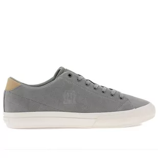 Buty Tommy Hilfiger Hi Vulc Street Low Suede FM0FM04590-PRT - szare - Buty sportowe męskie - miniaturka - grafika 4
