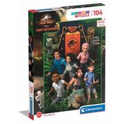 Puzzle - Clementoni Puzzle 104 Jurassic World 451473 - miniaturka - grafika 1