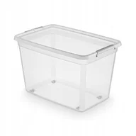 Pudła i pojemniki do przechowywania - Pudło pojemniki plastikowe organizer box 80l - miniaturka - grafika 1