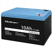 Ładowarki i akumulatory - Qoltec Akumulator LiFePO4 Litowo-Żelazowo-Fosforanowy 12.8V 10Ah 128Wh BMS 53713 - miniaturka - grafika 1