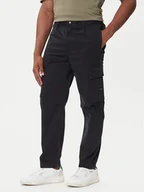 Spodnie męskie - BOSS Spodnie materiałowe Sisla-9 50544866 Czarny Regular Fit - miniaturka - grafika 1