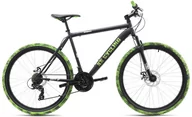 Rowery - Rower górski męski KS Cycling 26 cali czarny z dzwonkiem - miniaturka - grafika 1