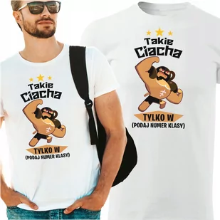 KOSZULKA TAKIE CIACHA DZIEŃ CHŁOPAKA PREZENT M Y4 - Koszulki męskie - miniaturka - grafika 1