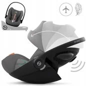 Foteliki samochodowe - Cybex Fotelik Cloud G I-Size Plus Lava Grey Mid Grey 0-13 Kg 40-87 Cm - miniaturka - grafika 1