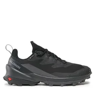 Buty trekkingowe męskie - Trekkingi Salomon Cross Over 2 GORE-TEX L47269000 Czarny - miniaturka - grafika 1