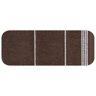 Euro Firany Ręcznik Euro Kol. Mira 04 - 500 GSM Brąz1 30x50 1216503 - Ręczniki - miniaturka - grafika 1