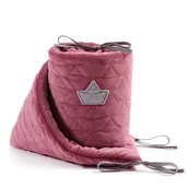 Kołdry i poduszki dla dzieci - Velvet Collection - Ochraniacz Do Łóżeczka 60 X 120Cm - Mulberry - La Millou - miniaturka - grafika 1