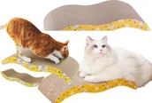 Drapaki dla kotów - Kartonowy Ekologiczny Drapak Leżanka Dla Kota - miniaturka - grafika 1