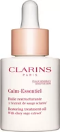 Olejki do ciała i włosów - Clarins Calm Essentiel kojący olejek do skóry wrażliwej Restoring Treatment Oil) 30 ml - miniaturka - grafika 1