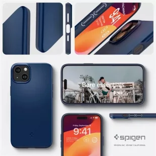 Etui Spigen Thin Fit na iPhone 15 Plus - niebieskie - Etui i futerały do telefonów - miniaturka - grafika 11