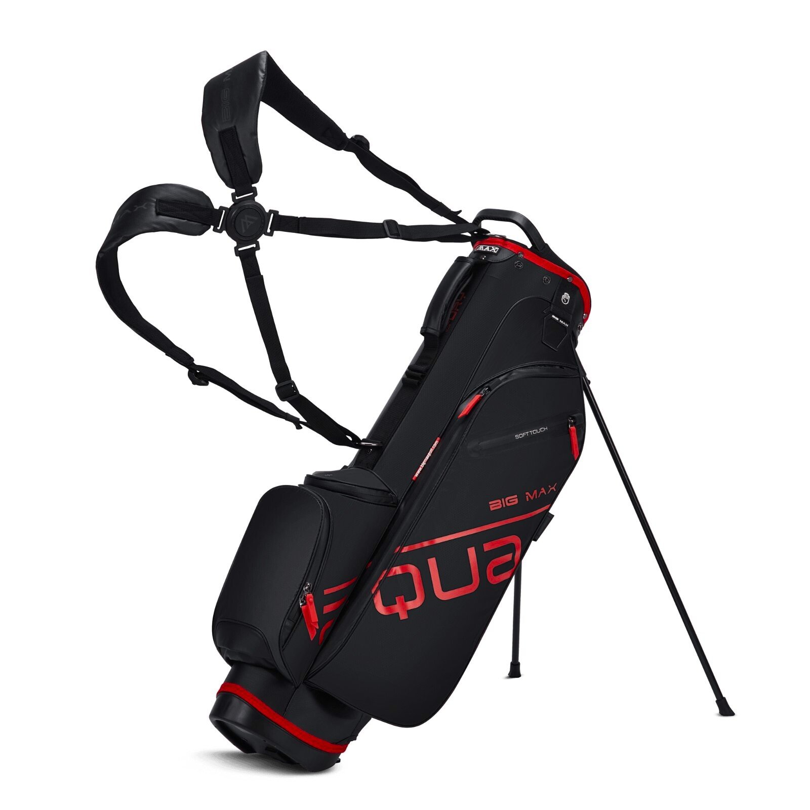 Torba golfowa stand bag Big Max Aqua Seven H Black/Red