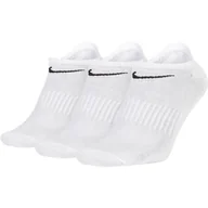 Skarpetki damskie - Nike, Skarpety sportowe, Everyday Lightweigt SX7678 100, biały, rozmiar 38/42 - miniaturka - grafika 1