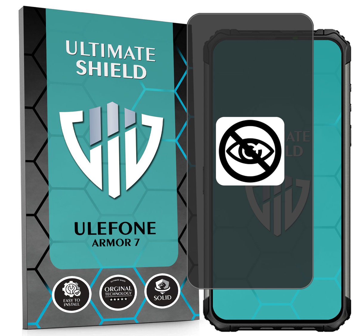 NAJLEPSZA FOLIA 5D ANTYSZPIEGOWSKA DO ULEFONE ARMOR 7 HYDROŻELOWA MATOWA