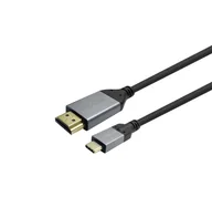 Adaptery i przejściówki - Vivolink PROUSBCHDMIMM10 zmieniacz płci / kabli USB C HDMI Czarny - miniaturka - grafika 1