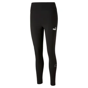 legginsy damskie Puma POWER COLORBLOCK 7/8 czarne 67364101-S - Legginsy - miniaturka - grafika 1