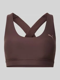 Biustonosz sportowy o kroju slim fit z nadrukiem z logo Model 'Cloudspun' - Biustonosze Biustonosz sportowy o kroju slim fit z nadrukiem z logo Model 'Cloudspun' - Biustonosze - miniaturka - grafika 1