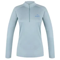 Koszulki sportowe damskie - Damska koszulka Husky Tromi zip L Rozmiar: M / Kolor: jasnoniebieski - miniaturka - grafika 1