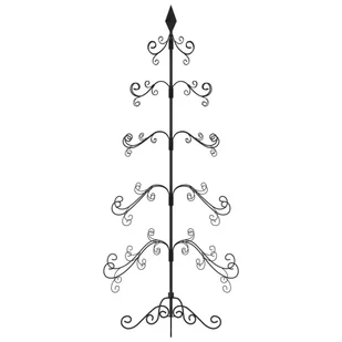 Metalowa choinka świąteczna, do dekoracji, czarna, 150 cm Lumarko! - Ozdoby bożonarodzeniowe Metalowa choinka świąteczna, do dekoracji, czarna, 150 cm Lumarko! - Ozdoby bożonarodzeniowe - miniaturka - grafika 5