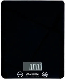 Efalock Digital scale expert, waga fryzjerska do farbowania, glas black - Pozostałe akcesoria fryzjerskie - miniaturka - grafika 1