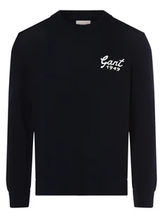 Gant - Sweter męski, niebieski - Swetry męskie - miniaturka - grafika 1