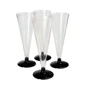 Naczynia i sztućce jednorazowe - Kieliszek do szampana jednorazowy - miniaturka - grafika 1