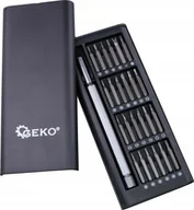 Śrubokręty - Geko Zestaw wkrętaków precyzyjnych 24w1 S2 100 - miniaturka - grafika 1