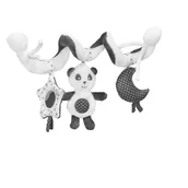 Zawieszki dla dzieci i niemowląt - Spiralka Zawieszka Do Wózka Panda Chao Chao Sauthon - miniaturka - grafika 1