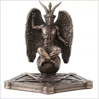 BAPHOMET - UCHWYT NA KADZIDEŁKO - VERONESE WU77997A1 - Dewocjonalia - miniaturka - grafika 1