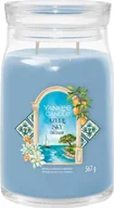 Świece - Yankee Candle Signature Azure Sky Świeca duża 567g - miniaturka - grafika 1