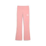 Legginsy - Dziecięce Legginsy PUMA PUMA CLASS HIGH WAIST FLARED LEGGINGS G 68587018 – Różowy - miniaturka - grafika 1