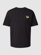 Koszulki męskie - T-shirt z nadrukiem z logo - miniaturka - grafika 1