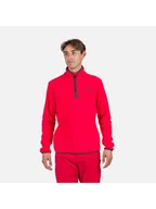 Bluzy męskie - Bluza polarowa męska Rossignol Strawpile Fleece Hz czerwony M - miniaturka - grafika 1
