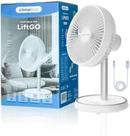 Gadżety USB - Wentylator Stojący USB LiftGo Bezprzewodowy 15h Regulacja 34-75cm Oscylacja - miniaturka - grafika 1