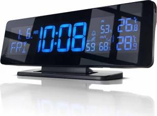 BEARWARE Bezprzewodowa stacja pogodowa Kolorowy wyświetlacz z regulacją temperatury - Stacje pogodowe - miniaturka - grafika 1