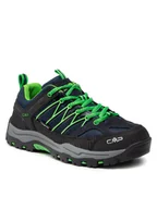 Botki damskie - CMP Trekkingi Rigel Low Trekking Shoe Kids Wp 3Q54554J Granatowy - miniaturka - grafika 1