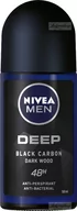 Dezodoranty i antyperspiranty męskie - Nivea - Men - Deep Black Carbon Dark Wood 48H Anti-Perspirant - Antyperspirant w kulce dla mężczyzn - 50 ml - miniaturka - grafika 1