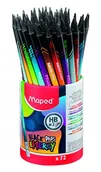 Kredki, ołówki, pastele i pisaki - Ołówek Z Gumką Energy Hb W Kubku 72 Szt Display  1  Maped - miniaturka - grafika 1