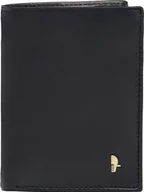 Portfele - Puccini Portfel męski skórzany PUCCINI MU1907 1 Czarny uniwersalny - miniaturka - grafika 1