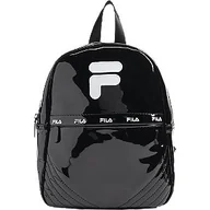 Plecaki - czarny lakierowany plecak damski Fila - miniaturka - grafika 1