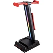 Akcesoria do słuchawek - Statyw na słuchawki SureFire Vinson N2 RGB (48847) Czarny - miniaturka - grafika 1