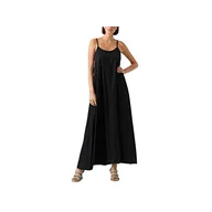 Sukienki - VERO MODA Sukienka damska Vmharper Sl Strap Maxi Dress, czarny, XS - miniaturka - grafika 1