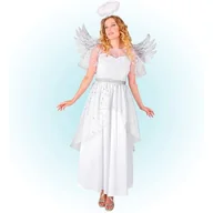 Sukienki - W WIDMANN MILANO Party Fashion - kostium anioła, sukienka, skrzydła, aureola, niebo, kostiumy karnawałowe - miniaturka - grafika 1